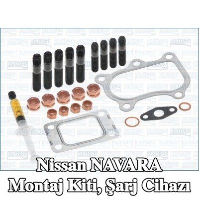 AJUSA Montaj Kiti, conta/sızdırmazlık elemanları ile şarj cihazı — 2000 Nissan Navara