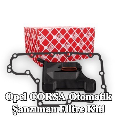 FEBI BILSTEIN Yağ karteri contalı otomatik şanzıman filtre kiti — Opel Corsa