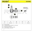 RIDEX Rot kolu ucu Ön aks her iki taraf, 70mm — 1994 Mitsubishi L400 (5)