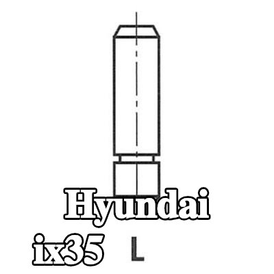 FRECCIA أدلة الصمامات — Hyundai ix35