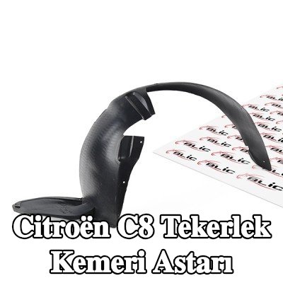 BLIC Tekerlek kemeri kaplaması Sağ Ön, ABS (Akrilonitril-Bütadien-Stiren Kopolimer), PVC — Citroën C8
