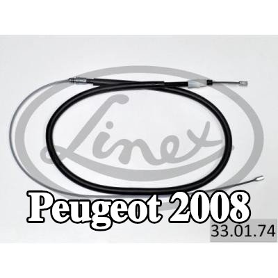 LINEX كابل، فرامل الخدمة — Peugeot 2008