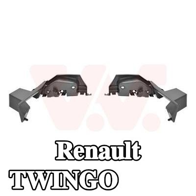 VAN WEZEL حامل المصد الخلفي الأيسر, خلفي أيمن — 2012 Renault Twingo