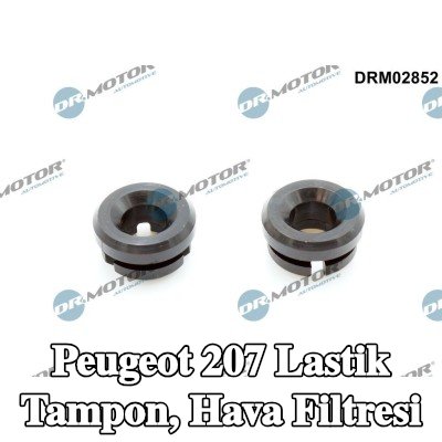 DR.MOTOR AUTOMOTIVE Lastik tampon, hava filtresi — Peugeot 207