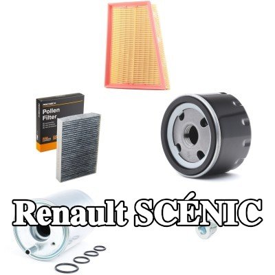 RIDEX مجموعة الفلاتر — 2012 Renault Scénic