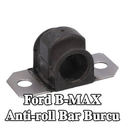 FEBI BILSTEIN Sol ön aks stabilizatör çubuğu burcu, Ön Aks Sağ, 24mm, Elastomer — Ford B-max