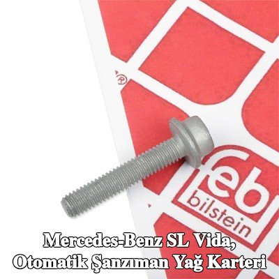 FEBI BILSTEIN Vida, otomatik şanzıman yağ karteri — 2012 Mercedes-Benz Sl