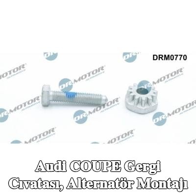 DR.MOTOR AUTOMOTIVE Gergi Cıvatası, alternatör montajı — Audi Coupe