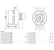 AS-PL Alternatör 100A — Toyota Highlander (5)