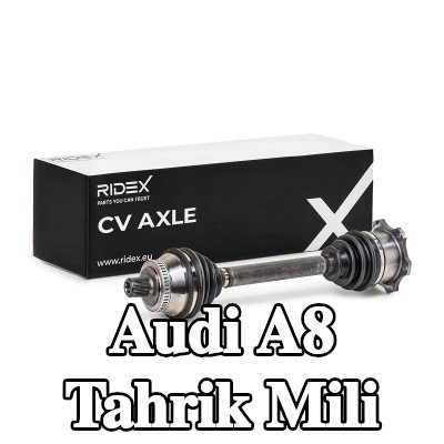 RIDEX Tahrik mili Ön Aks Sağ, 522mm — 2002 Audi A8