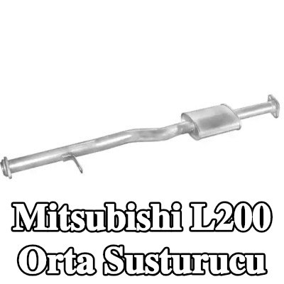 POLMO Orta susturucu — 1990 Mitsubishi L200
