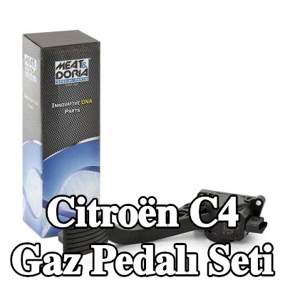 MEAT & DORIA Gaz Pedalı Seti — 2012 Citroën C4
