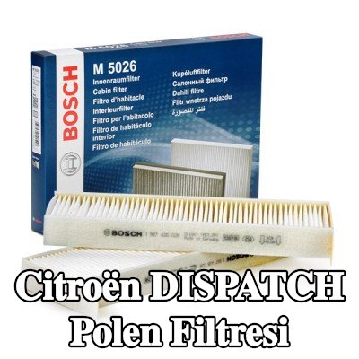 BOSCH Polen filtresi Partikül Filtresi — Citroën Dispatch