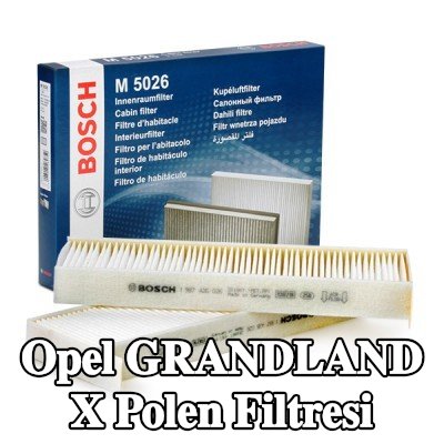 BOSCH Polen filtresi Partikül Filtresi — Opel Grandland X