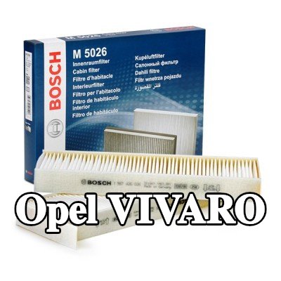 BOSCH مرشح حبوب اللقاح Particulate Filter — Opel Vivaro