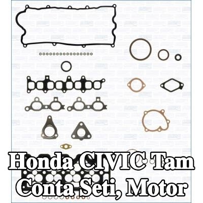 AJUSA Tam Conta Seti, valf gövdesi contalı motor, silindir kafası contası olmadan — 2002 Honda Civic