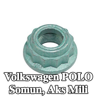 METZGER Somun, aks mili — 2000 Volkswagen Polo