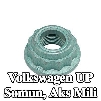 METZGER Somun, aks mili — Volkswagen Up