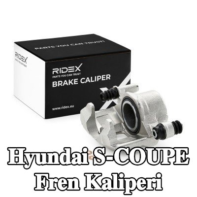 RIDEX Fren kaliperi Ön aks, Sol Ön Aks, tutucu olmadan — Hyundai S-coupe