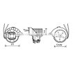 PRASCO Isıtıcı fan motoru — Opel Astra (2)