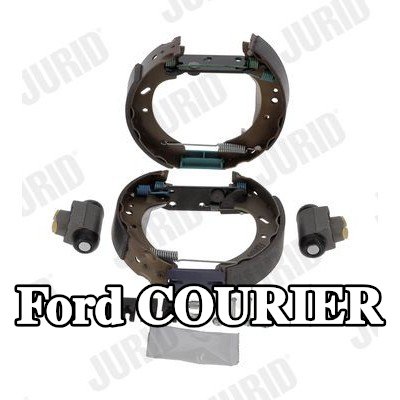 JURID مجموعة فرامل أسطوانية مع الملحقات, مع أسطوانة فرامل العجلة, KIT EVO — 2002 Ford Courier