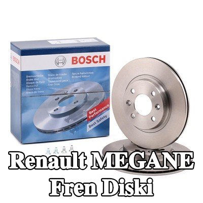 BOSCH Fren diski Dış Çap: 259mm, Havalandırmalı, içten havalandırmalı, Yağlanmış, cıvata/vida ile — 1995 Renault Megane