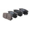 BOSCH Fren balatası seti 14, 6mm, gıcırtı önleyici plaka ile, montaj kılavuzu ile — Mitsubishi Delica / Space Gear (6)