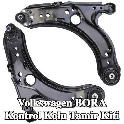 RIDEX Kontrol kolu onarım kiti Ön aks her iki taraf, Alt, kilit vidası seti ile — Volkswagen Bora
