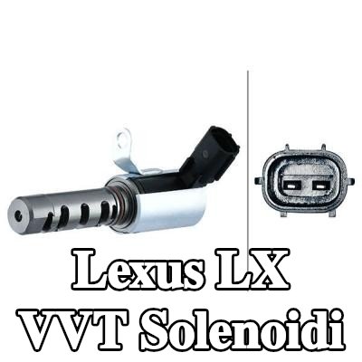 HELLA VVT solenoidi Silindir Kafası, Egzoz Tarafı, Sol, conta halkası ile — 2002 Lexus Lx
