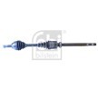 FEBI BILSTEIN Tahrik mili Ön Aks Sağ, somunlu, Çatlak Pim ile — 2006 Citroën C5 (4)
