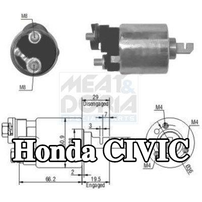 MEAT & DORIA ملف لولبي للمشغل — 1997 Honda Civic