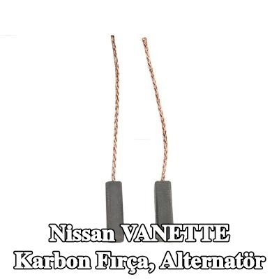 AS-PL Karbon fırça, alternatör — Nissan Vanette