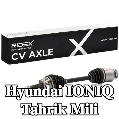 RIDEX Tahrik mili Ön Aks Sağ, 553mm — Hyundai Ioniq