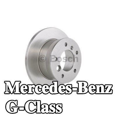BOSCH القطر الخارجي لقرص المكابح: 272mm, صلب, مشحم — Mercedes-Benz G-Class