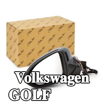BLIC مرآة جانبية يسرى, كهربائي — Volkswagen Golf