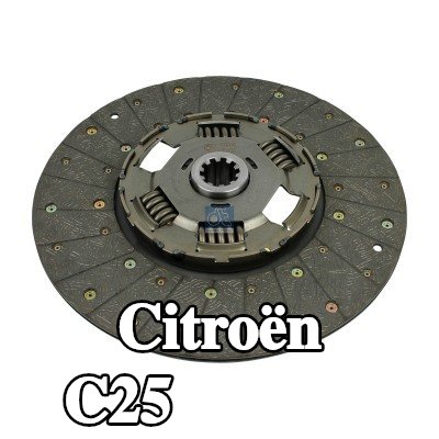 DT Spare Parts صفيحة القابض — Citroën C25