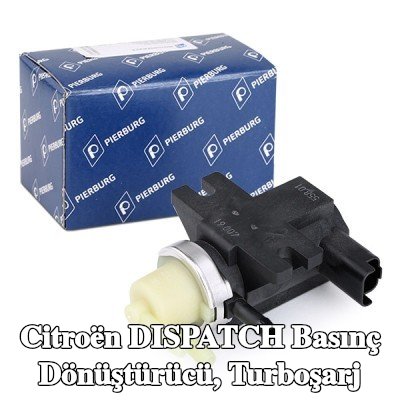 PIERBURG Basınç dönüştürücü, turboşarj — 2012 Citroën Dispatch