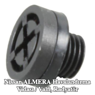 METZGER Havalandırma vidası / valfi, radyatör Alt, Radyatör — Nissan Almera