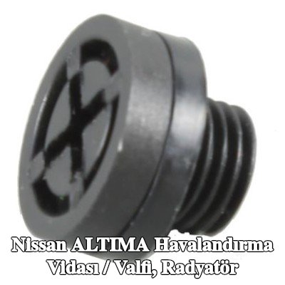 METZGER Havalandırma vidası / valfi, radyatör Alt, Radyatör — Nissan Altima