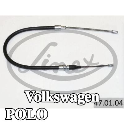 LINEX كابل، فرامل الخدمة — 1990 Volkswagen Polo