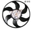 MAHLE Fan, radyatör 315mm, radyatör fanı kapağı olmadan — Opel Vectra (2)