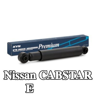 KYB ممتص الصدمات Premium, المحور الخلفي, ضغط الزيت, ممتص صدمات تلسكوبي — Nissan Cabstar E