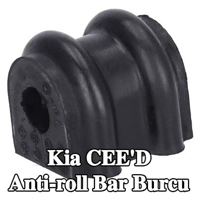 FEBI BILSTEIN Anti roll bar burcu Arka Aks, 14mm, Kauçuk — 2012 Kia Cee'd
