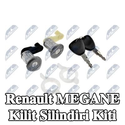 NTY Kilit Silindiri Kiti Ön — Renault Megane