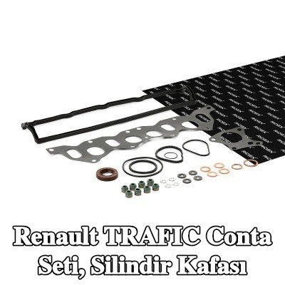 RIDEX Conta seti, eksantrik mili contalı silindir kapağı, valf gövdesi contalı, silindir kafası contası olmadan — 2000 Renault Trafic