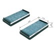 BOSCH Polen filtresi FILTER+, Aktif Karbon Filtresi, Particulate filter (PM 2.5), anti-alerjik etkiye sahip, antibakteriyel etkiye sahip — 2002 Mercedes-Benz S-Class (4)