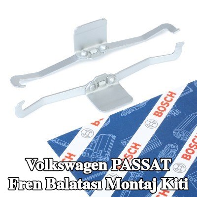 BOSCH Fren balatası montaj kiti — 2012 Volkswagen Passat
