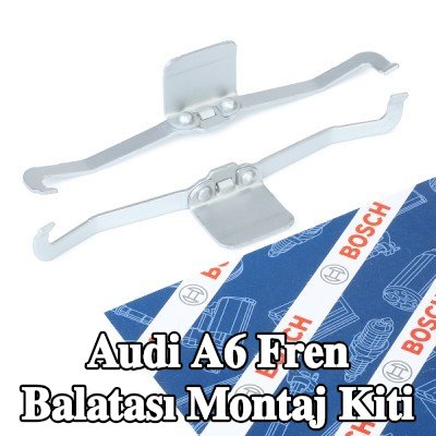 BOSCH Fren balatası montaj kiti — 2011 Audi A6