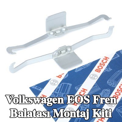 BOSCH Fren balatası montaj kiti — 2010 Volkswagen Eos