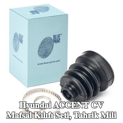 BLUE PRINT CV Mafsal Kılıfı Seti, tahrik mili — 2000 Hyundai Accent